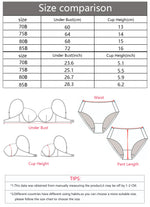 Underwired Push Up Bra Women Letter Printed Underband Adjustable Thin Straps Support Gathering Daily Lingerie B6067