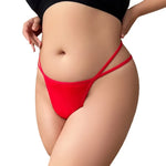 1pcs Sexy Women G-string New Style Red Erotic Bow Panties Sexy Lingerie Comfortable Female Underwear Fashion Party Ladies Thongs