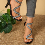 Fashion hollow outOpen Toe WomenSandals Sexy Thin High Heels Shoes 2026 Summer comfort