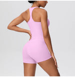 New 2Pcs Yoga Sets Naked Feel Women Workout Fitness Gym Clothes High Waist Yoga Shorts And Sports Bra Impact Shorts Workout Sets