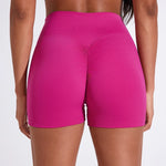 DIAS FIT JOY Women's Sports Shorts Gym High Elasticity Tight Fitting High Waist Running Quick Drying Yoga Pants Hot Pants