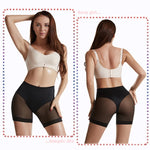 Women's Seamless Shorts Safety Pants High Waist Large Size Mesh Thin Boxer Panties Anti Friction Under Skirt Shorts Underwear