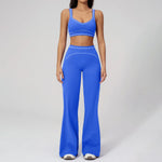 Yoga Suit 2PCS Women Tracksuits Sports Outfits Gym Clothes Running Sports Bra Suits Female Workout Yoga Clothes Athletic Wear