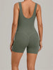 New Summer U-neck Beautiful Back Yoga Jumpsuit Women Sleeveless Tight Sports One Piece Suit Outdoor Gym Running Fitness Overalls