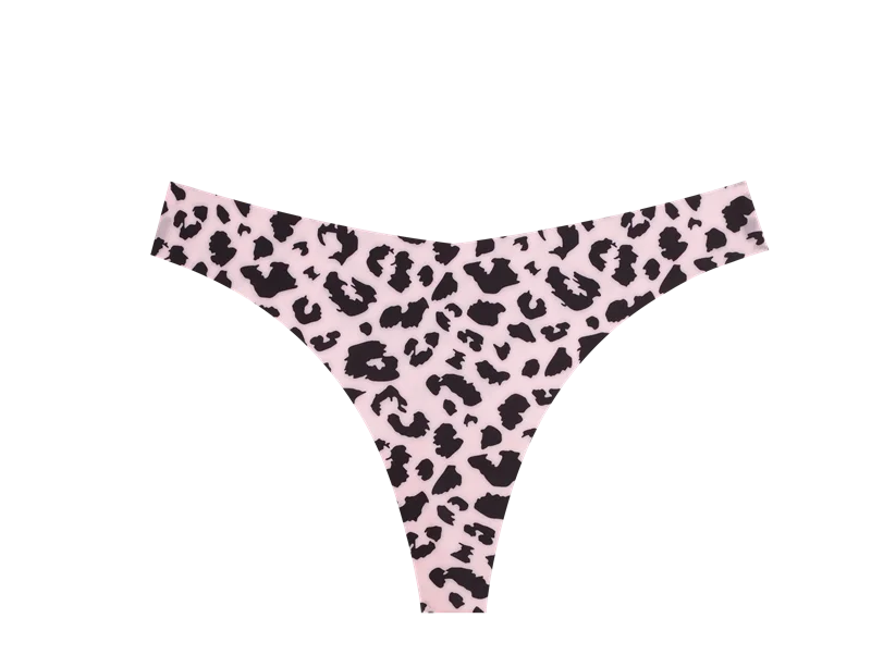 3Pcs Ultra-thin Seamless G-string Women Thongs Sexy Sweet Fruit Low-waist Panties Ladies Soft Cute Thongs Female S-XL T-Back