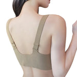 Push-Up Bra Women Adjustable Straps No Show Underwear Comfort Lift-Up Non-wired Bras Anti-spill Plus Size Lingerie M-3XL