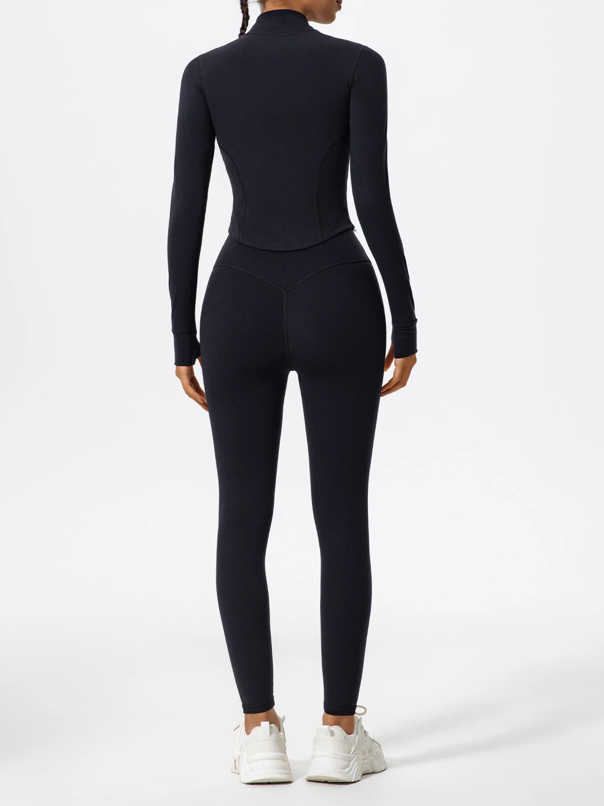 Hearuisavy Summer Ultra-Soft Fabrics Tight Sports Jackets Women Zipper Gym Yoga Clothes Female Quick-Dry Long Sleeve Sportswear