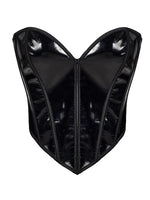 Push-Up Chest Support Glossy Fishbone Sexy Style Waist Cincher Tummy Control Top For Women Solid Color Pure Desire Charming JKOB