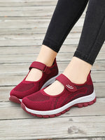Women Shoes Breathable Vulcanized Shoes Purple Women Sneakers Fashion Breathable Mesh Casual WalkingWomen Work