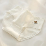 1/5PCS M-XL NEW Cute Cartoon Girl Student Underwear Cat Pants Mid-waist Graphene Cotton File Trackless Briefs Wholesale