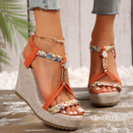 Women Wedges SandalsSummer Fashion Designer Shoes for Women High Quality Platform Sandals Casual Outdoor Sandals Women