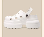 Women Platform Slippers Fashion Clogs Soft EVA Summer High Heel Shoes Thick Sole Female Street Wedges Sandals Home Beach Slides