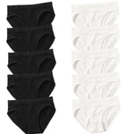 10Pcs/Set Seamless Panties Women Low Rise Panties Sports Briefs Underwear Comfort Underpants Female Sexy Lingerie