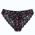 GICZI Women's Sexy Lace Briefs Panties Temptation Perspective Underwear Soft Elastic Panties for Woman Lingerie Intimates S-L
