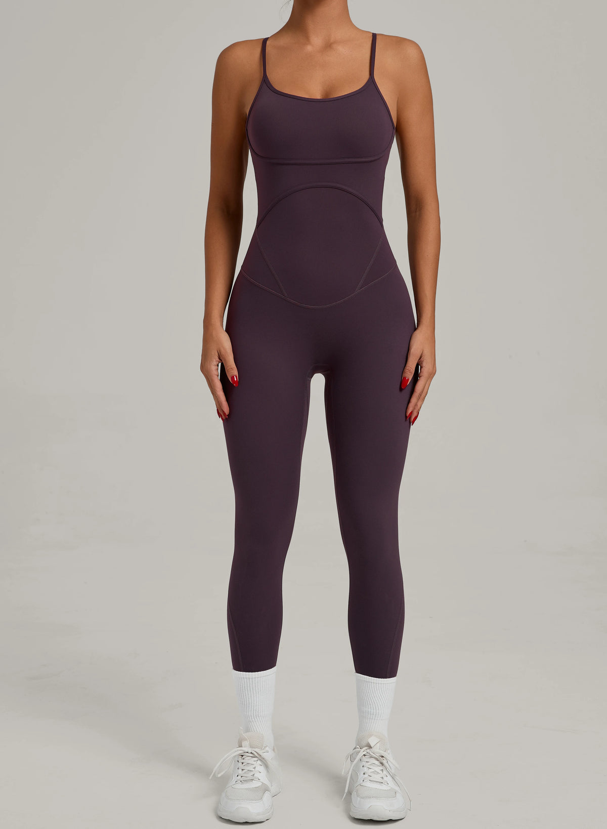 Padded One-Piece Yoga Clothes Sportswear Women's Gym Push Up Workout Clothes Fitness Sports Fitness Wear Yoga Jumpsuit