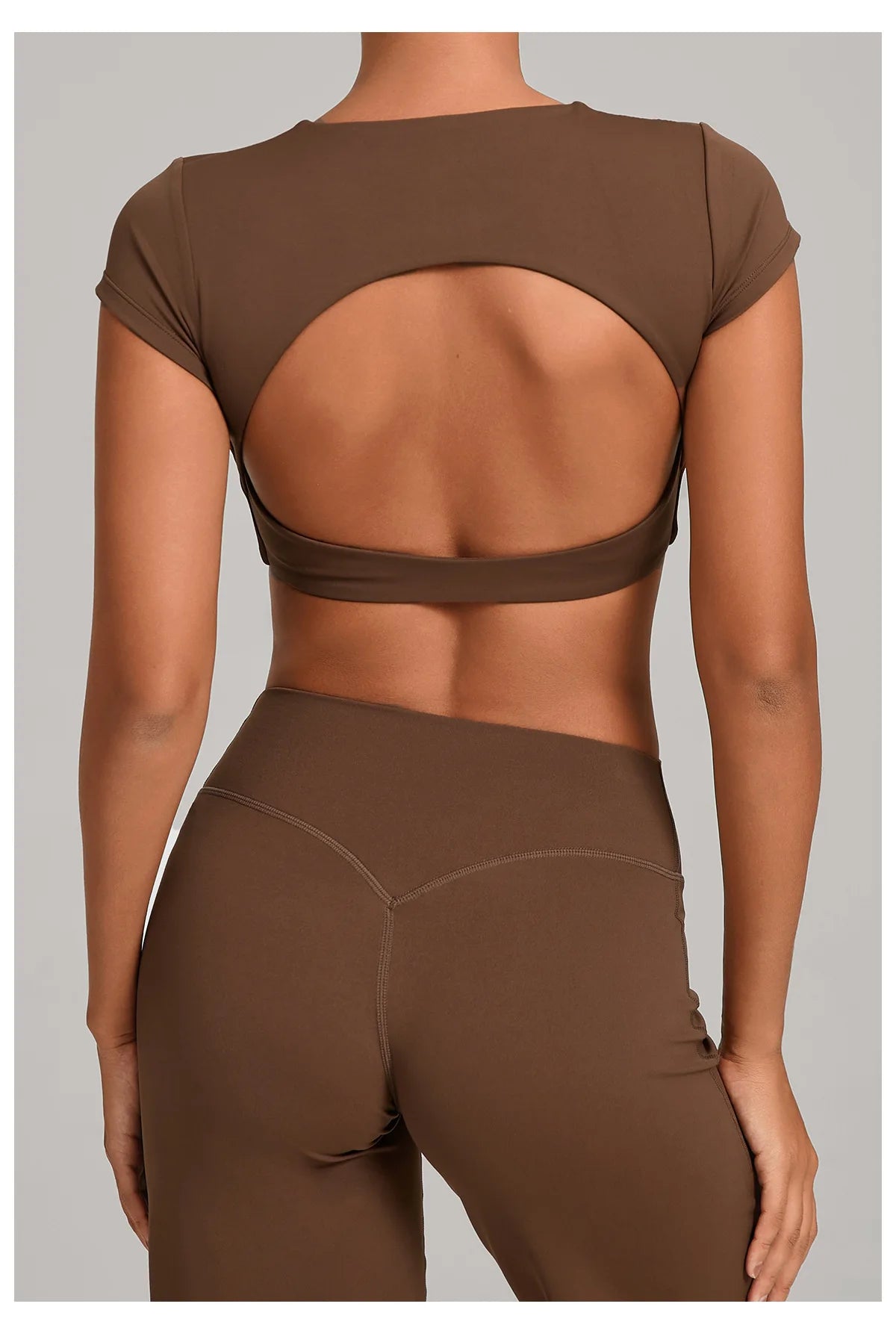 Sexy Hollow Out Backless Sports Shirts Women Shorts Sleeve High-strength Double-layer Stitching Without Chest Sports Tank Tops