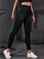 SeamlessPants With Sexy Lines Lifting Buttocks Sports Tight Pants Women's High Waisted Elastic Fitness Pants Running Yoga Pant