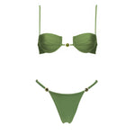 Shiny Diamond Bikini Set Sexy Women Swimsuit Push Up Swimwear Female Bandeau Biquini Halter Bathing Suit Blue Bodysuit Beachwear