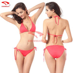 Summer Beach Bandage Bikini Sets Womens Sexy Swimwear Micro Bikini Set Tie Side G-String Thong Beachwear Swimsuit Bathing Suits