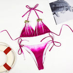 Micro Bikinis Sexy Women Swimsuit 2025 Push Up Bikini Set Female Swimwear Braizlian Swimming Suit Beachwear Bather Biquini