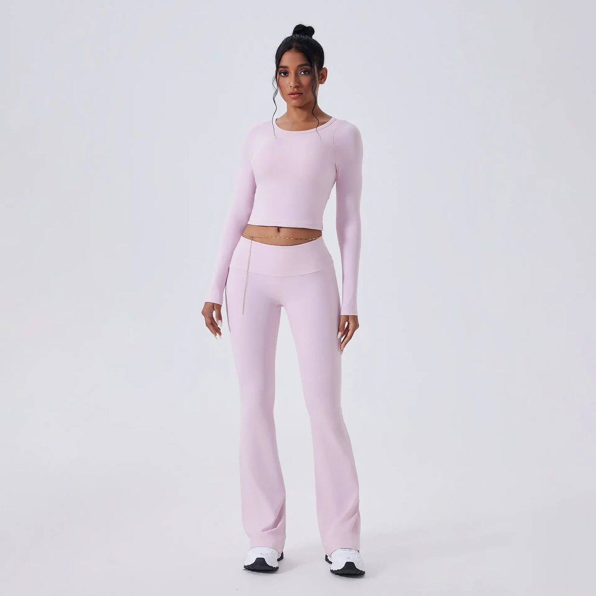 Women's Versatile Yoga Suit Set Tight Fitting and Beautiful Back High-end Sports Suit Outdoor Running and Leisure Fitness Suit