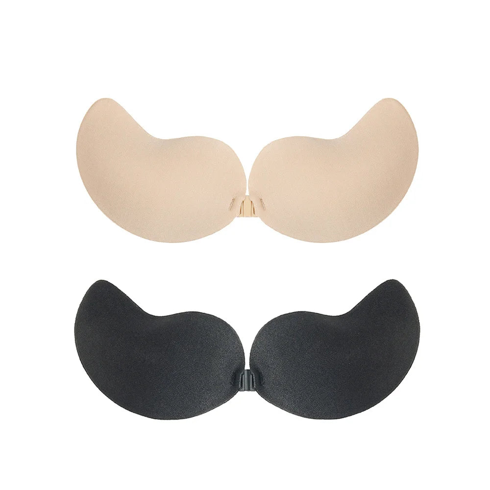 2PC/1PC Invisible Strapless Adhesive Stick Bra Push Up Bras Women Lingerie Seamless Silicone Nipple Covers Bralette Underwear