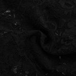 FDYOUI Woman Clothes Summer Bandage Lace Corset T-shirt 2026 Sexy Off Shoulder See-through Crop Tops Evening Party Top Black