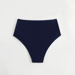 2026 Summer New Women Bikini Swimming Trunks,Solid Color Black Sexy High Waist High Elasticity Bottoms,Beach Swimwear Briefs