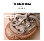 Plus Size Summer Platform Sandals For Women Men Home Street Garden Shoes Lace-up Style Silver Gold Clogs Couples Beach Slippers