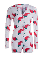 Women Casual Playsuits Long Sleeve V Neck Button Down Bodycon Romper Women Short Jumpsuit Overalls Loungewear Summer Fall