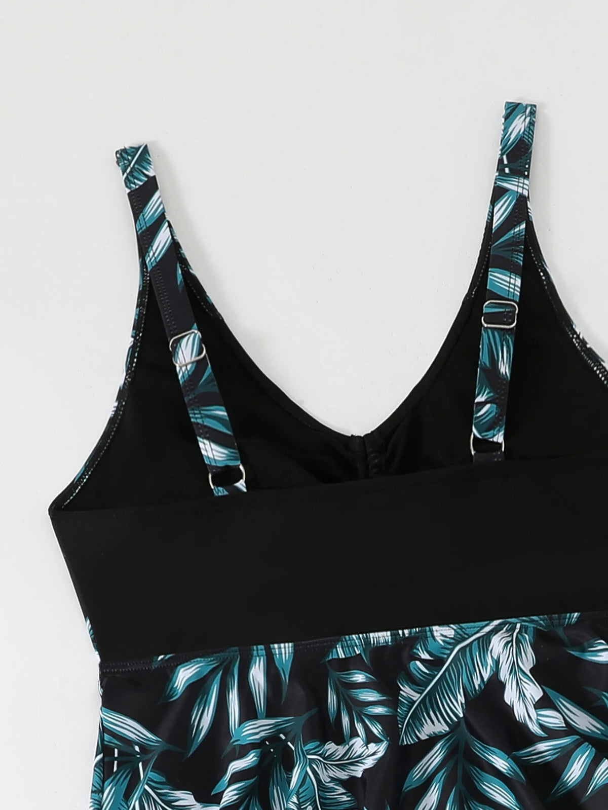 Strappy Printed Tankini 2026 Large Plus Size Swimsuit Women Beach Dress Swimwear Female Bathers Bathing Swimming Swim Suit 4XL