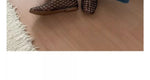 Women's New Flat Sandals with Hollow Transparent Color Mesh Jelly Shoes Woman Daily Walking Flats Plus Size 41 Soft PVC Footwear