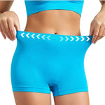 Women Seamless Boyshort Panties Low Rise Hip Lifting Underwear Sports Underpants Sexy Lingerie Comfort Intimates S-5XL