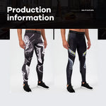 Men's Sports Pants Compression Quick Drying Fitness Leggings Men's Sportswear Training Basketball Leggings Gym Running Pants