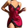 Sexy Summer Nightgown Thin Breathable Camisole Dress Home Wear Ice Silk Pajamas For Women Pure Sweet Casual Tank Dress ZR5T