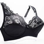 Bras For Womens Lingerie Floral Lace Bra Underwire Brassiere PerspectivePlus Size Bralette Female Sexy Underwear Tops