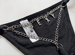 Hot Sexy Girls Thong Women Panties Letter Rhinestones G String Briefs Diamonds Erotic Underwear Low Waist Female Intimates