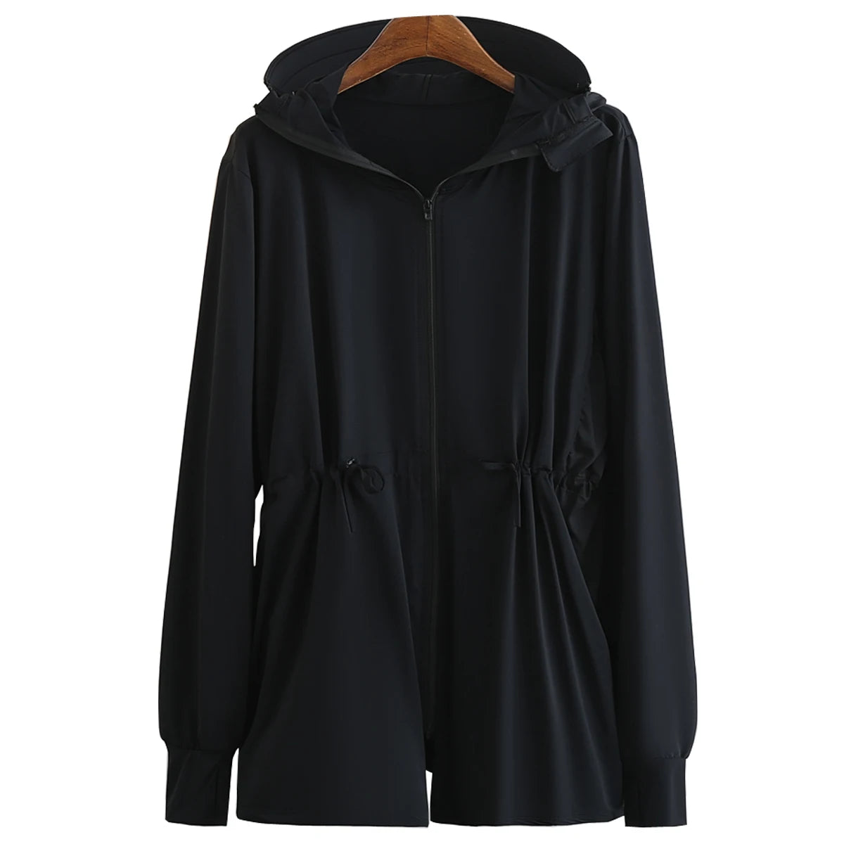 Ice Silk Long Sleeve Sunscreen Clothing 3XL 4XL UPF 50+ UV Protection Thin Breathable Sun-Proof Coat Ice Silk Sunscreen Jacket
