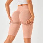 Women Sports Leggings Sportswear Woman Gym Legging Seamless Yoga Shorts w/Tummy Control Women's Shorts Fitness Female Clothing