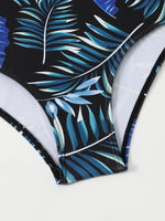 2026 Sexy Print Bathing Suit One Piece Swimsuit with High Waist Boyleg Shorts and Skirts Surf Suits Swimwear Women Beach Wear