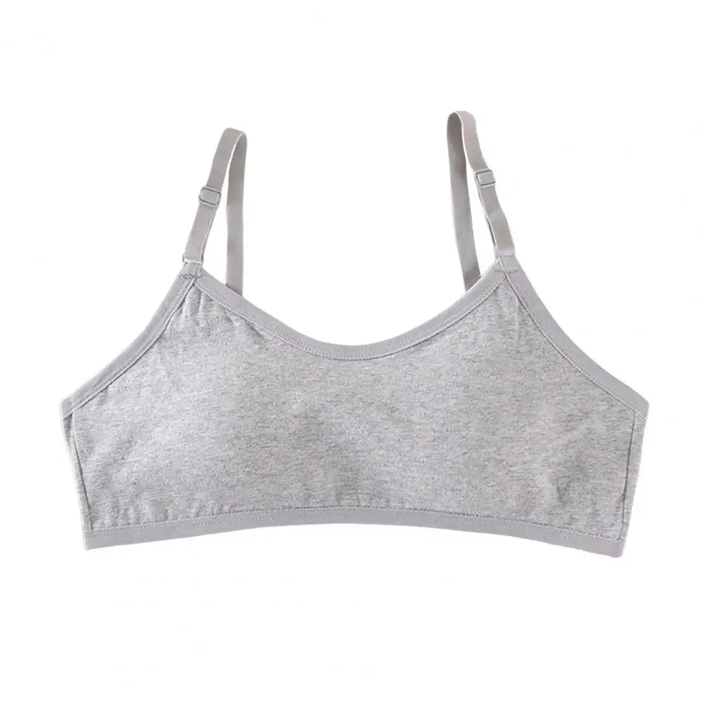 No Underwire Comfort Everyday Bra Women's Wirefree Padded Bra Seamless Full Coverage Cotton Bralette with Adjustable Strap