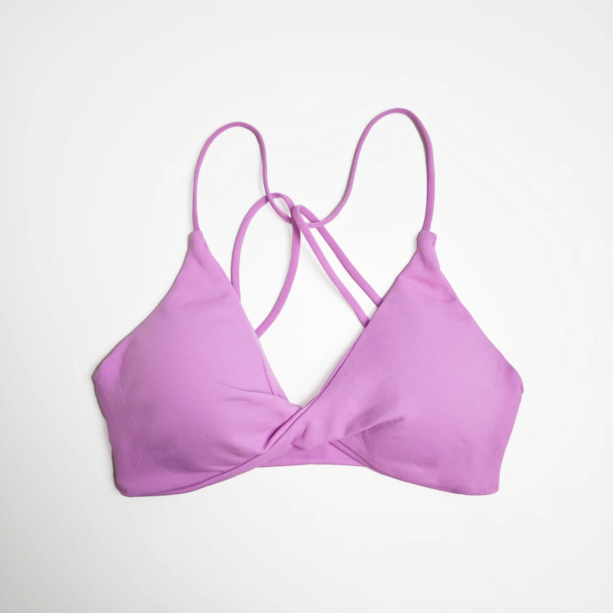 NCLAGEN Vision Twist Front Sports Bra High Support Push-up Gym Underwear Cross Thin Strap Workout Fitness Running Sexy Yoga Top