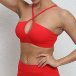 Women's Yoga Bra - Running Cross Back Breathable Naked Feel Sports Fitness Brafor Yoga Running Gym Top