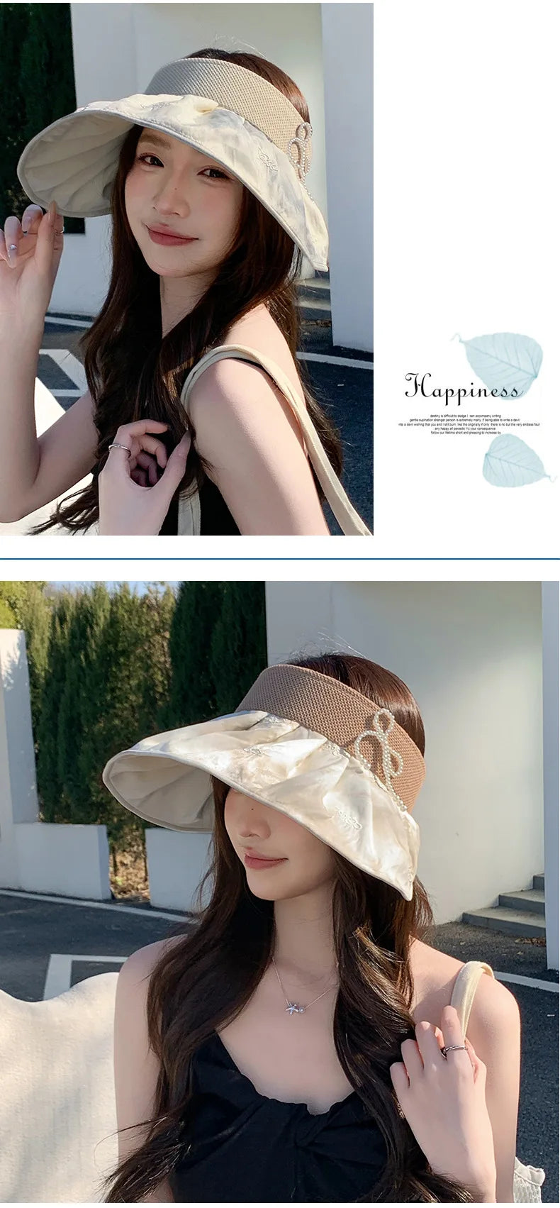 Summer empty top sun hat outdoor sports sun protection hat casual sun hat
