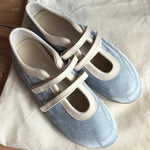 Flats Mary Jane Ballet Shoes Women Sandals Loafers Summer 2026 Trend Shallow Casual Shoes New Dress Comfort Zapatos De Mujer