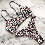 14 Color S - XL Sexy Leopard Bikini Women Swimwear Female Swimsuit Two-Pieces Bikini Set Brazilian Bather Bathing Suit Swim V871