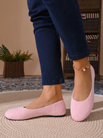 Women Flats Shoes Comfortable Knit Ballet Flat Shoes Women Casual Slip on Loafers Office Boat Sneakers Women Zapatos De Mujer