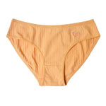 2Pcs/Set Cotton Panties For Women Briefs Low Rise Seamless Underwear Female Underpants Comfort Sexy Lingerie M-XL