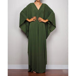 Greek Goddess Long Dress Batwing Sleeve Tunic Beach Cover Up Cover-ups Beach Dress Beach Wear Beachwear Kaftan Maxi Dress V4427