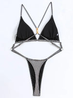 High Cut Out G String Female Swimwear One Piece Swimsuit Women Mini Micro Thong Monokini Bather Backless Bathing Suit Swim Wear